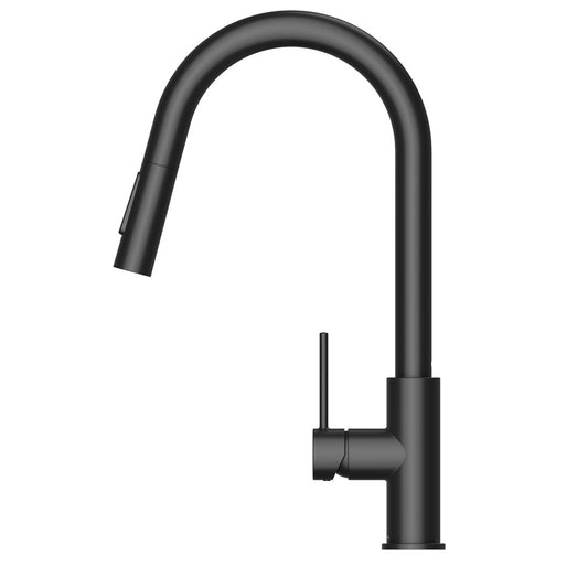 METHVEN MINIMALIST MK2 PULL DOWN SINK MIXER - MATTE BLACK - The Tile Collection™