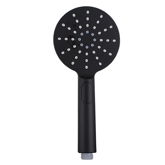 OPAL BLACK ROUND SHOWER SLIDE WITH 3 FUNCTION HANDHELD SHOWER - The Tile Collection™