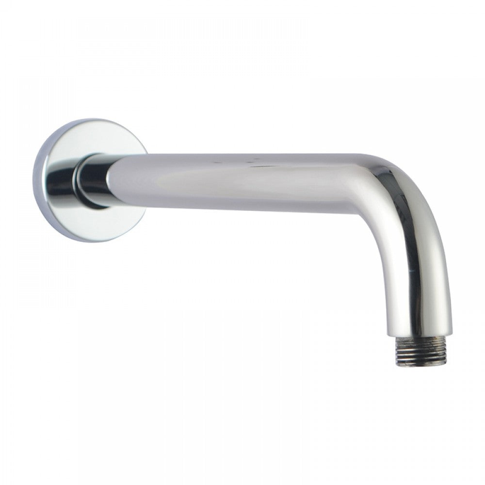 OPAL ROUND WALL MOUNT SHOWER ARM 400MM - 2 COLOURS - The Tile Collection™