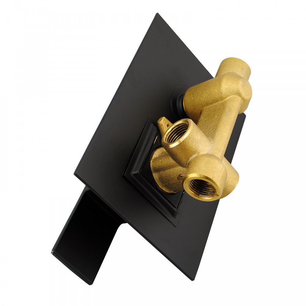 FUSION SQUARE DIVERTER SHOWER MIXER - 2 COLOURS - The Tile Collection™