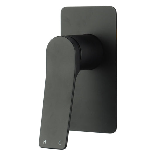 ELEGANCE SLIM SHOWER MIXER - CHROME, MATTE BLACK & BRUSHED GUNMETAL - The Tile Collection™