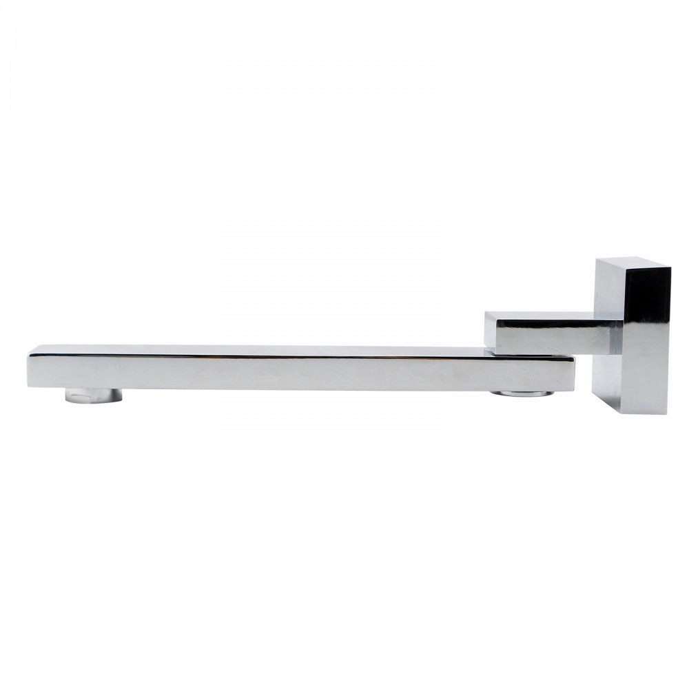 FUSION SQUARE SWIVEL BATH SPOUT 260MM - 5 COLOURS - The Tile Collection™