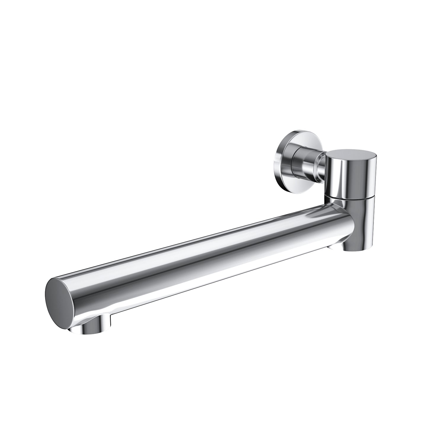 OPAL ROUND SWIVEL BATH SPOUT 250MM - 5 COLOURS - The Tile Collection™