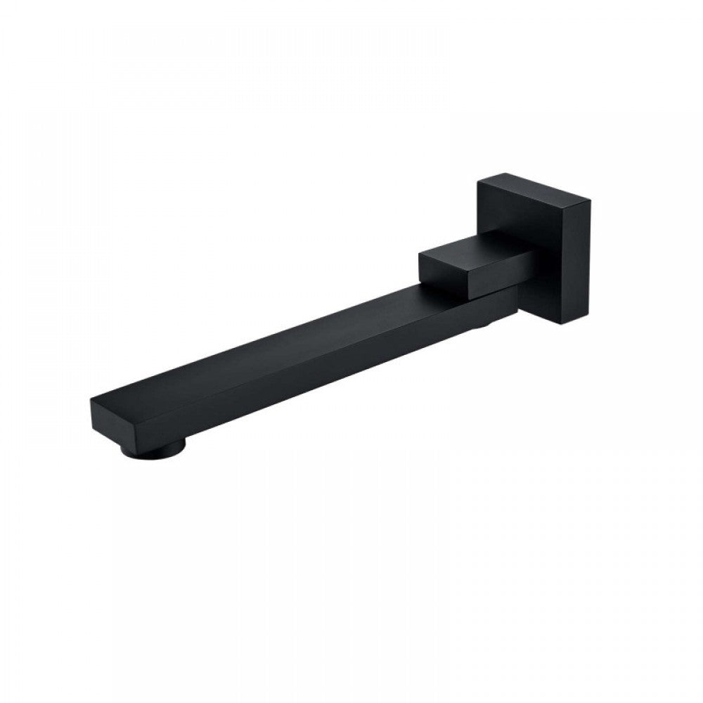 FUSION SQUARE SWIVEL BATH SPOUT 260MM - 5 COLOURS - The Tile Collection™