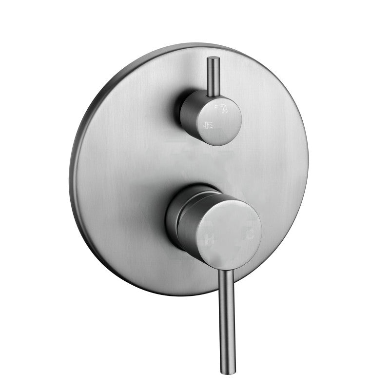 OPAL ROUND DIVERTER SHOWER MIXER - 5 COLOURS - The Tile Collection™