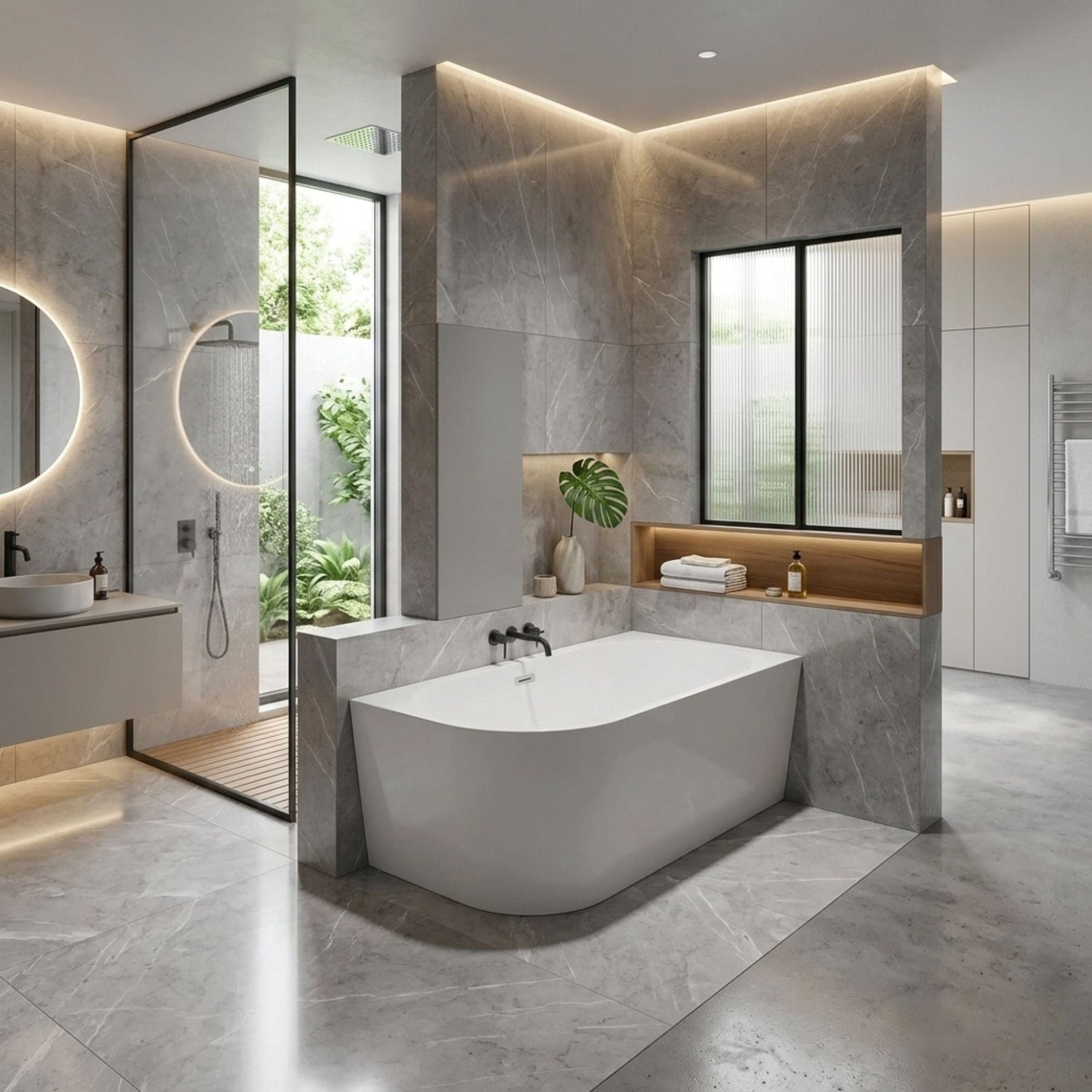 Corner Baths NZ | Freestanding & Back to Wall Corner Bathtubs