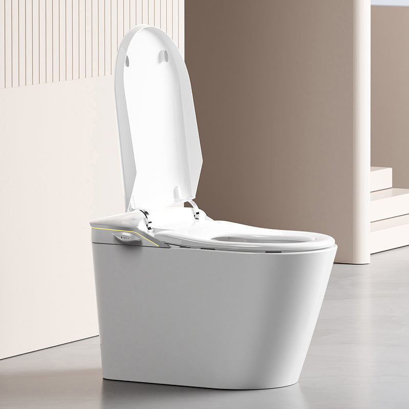 Iris Intelligent Smart Toilet NZ | One-Piece Bidet Toilet with Auto Flip Lid, Heated Seat, Warm Air Dryer & Night Light – White