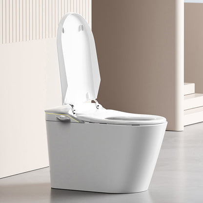 Iris Intelligent Smart Toilet NZ | One-Piece Bidet Toilet with Auto Flip Lid, Heated Seat, Warm Air Dryer & Night Light – White