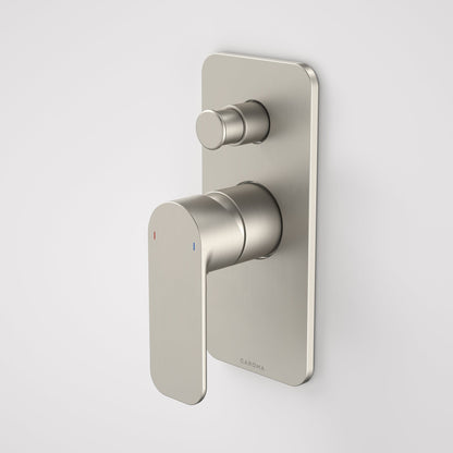Caroma Luna® Bath/Shower Mixer with Diverter Brushed Nickel