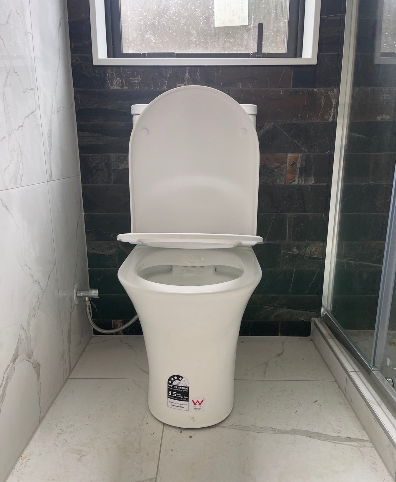 ELEMENTI CURA CC BACK TO WALL TOILET SUITE GLOSS WHITE