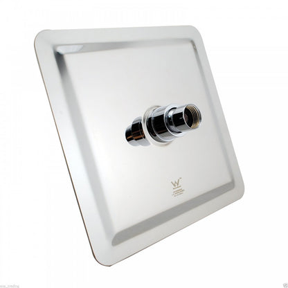 FUSION 3-IN-1 SQUARE THERMOSTATIC RAIN SHOWER SET - CHROME