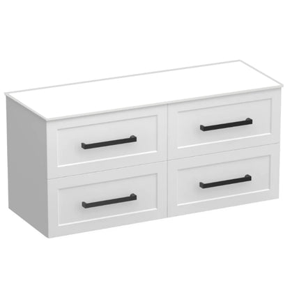 HAMPTON WALL HUNG VANITY | 1500MM | SHAKER STYLE | PLYWOOD | SINGLE BASE CABINET ONLY - The Tile Collection™