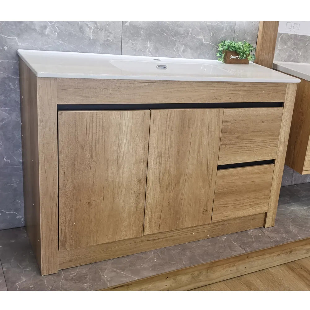 BC7 1200MM PLYWOOD FLOOR STANDING VANITY SINGLE BASIN - The Tile Collection™