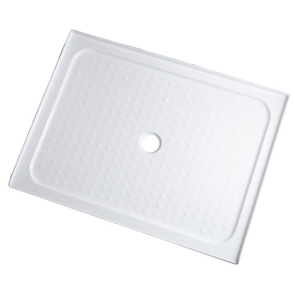 ACRYLIC RECTANGLE SHOWER TRAY 1100X750MM - 4 SIDED UPSTAND - The Tile Collection™