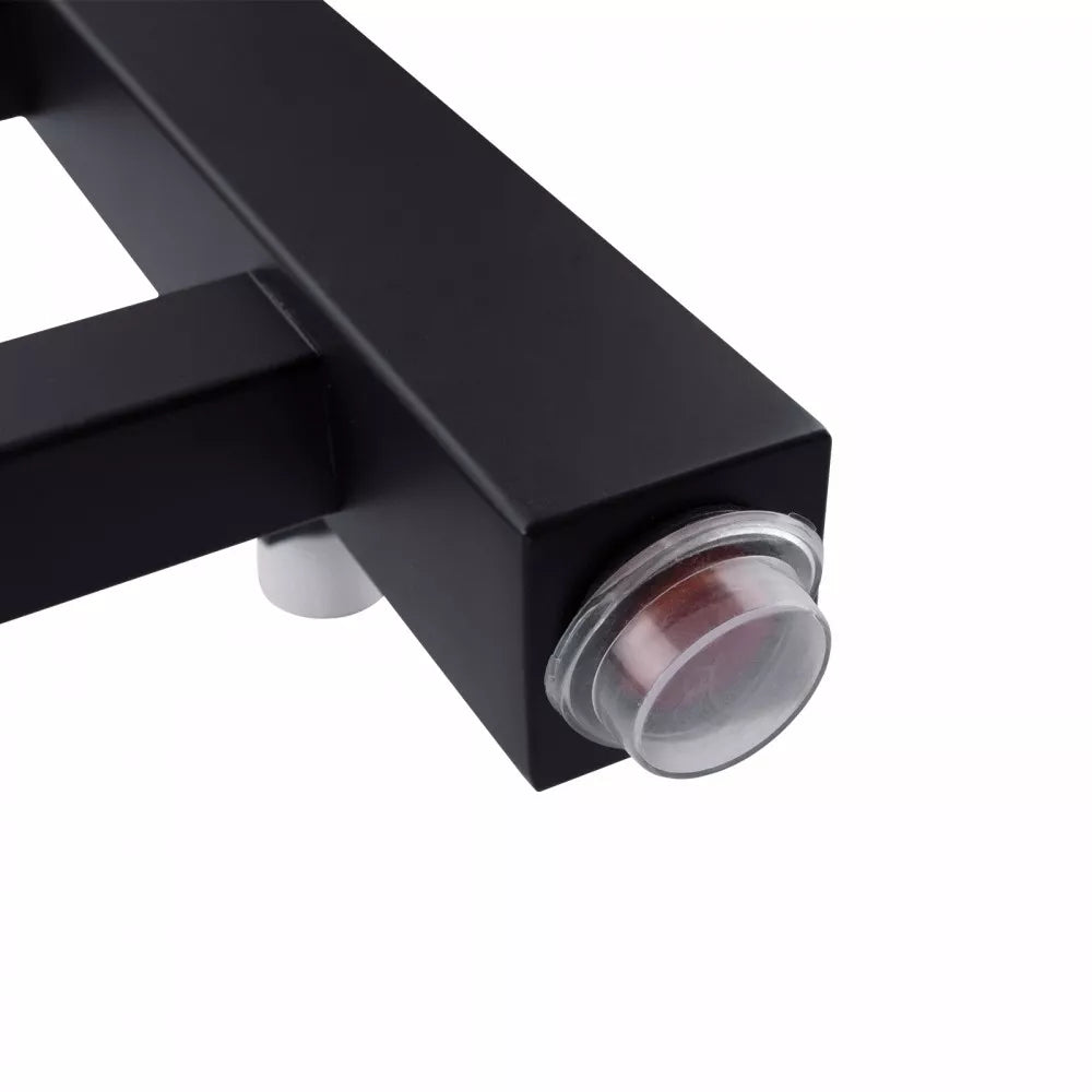 4 BAR SQUARE HEATED TOWEL RAIL ZNY 520H*500W*120D- MATTE BLACK