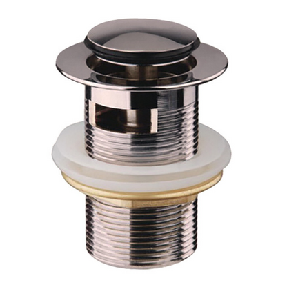 MODERN NATIONAL POP-UP WASTE 32MM WITH OVERFLOW - 8 FINISHES
