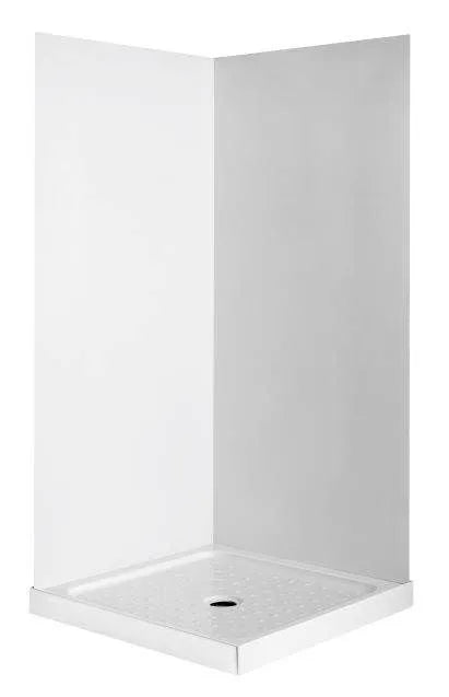 1200X900MM CHROME SLIDING DOOR SHOWER KIT - 2 SIDED - The Tile Collection™