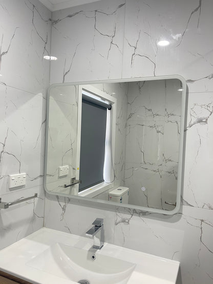 900X750MM ZEPHYR LED MIRROR | DEMISTER | 3 COLOURS LIGHT
