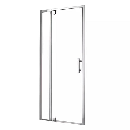 900x900x900MM ALCOVE 3 SIDED SHOWER ENCLOSURE WITH SWING DOOR - CHROME