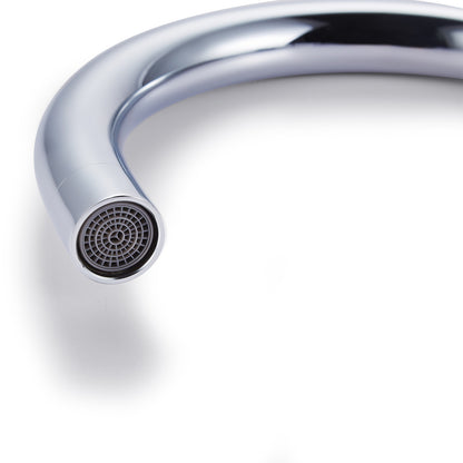 OPAL CLASSIC ROUND GOOSENECK KITCHEN SINK TAP - CHROME - The Tile Collection™