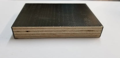 600MM POLO DARK OAK PLYWOOD FLOORSTANDING VANITY WITH CERAMIC TOP