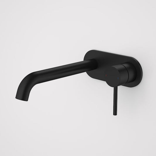Caroma Liano II 210mm Wall Basin/Bath Mixer (Rounded Cover Plate) Lead Free
