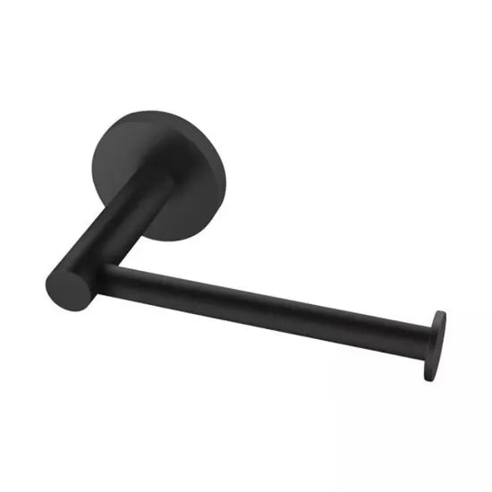 Black Round wall-mounted Toilet Paper Holder 
