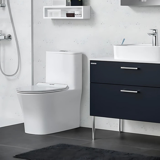 AMERICAN STANDARD SIGNATURE HYGIENE RIM TOILET SUITE TOP/BACK INLET