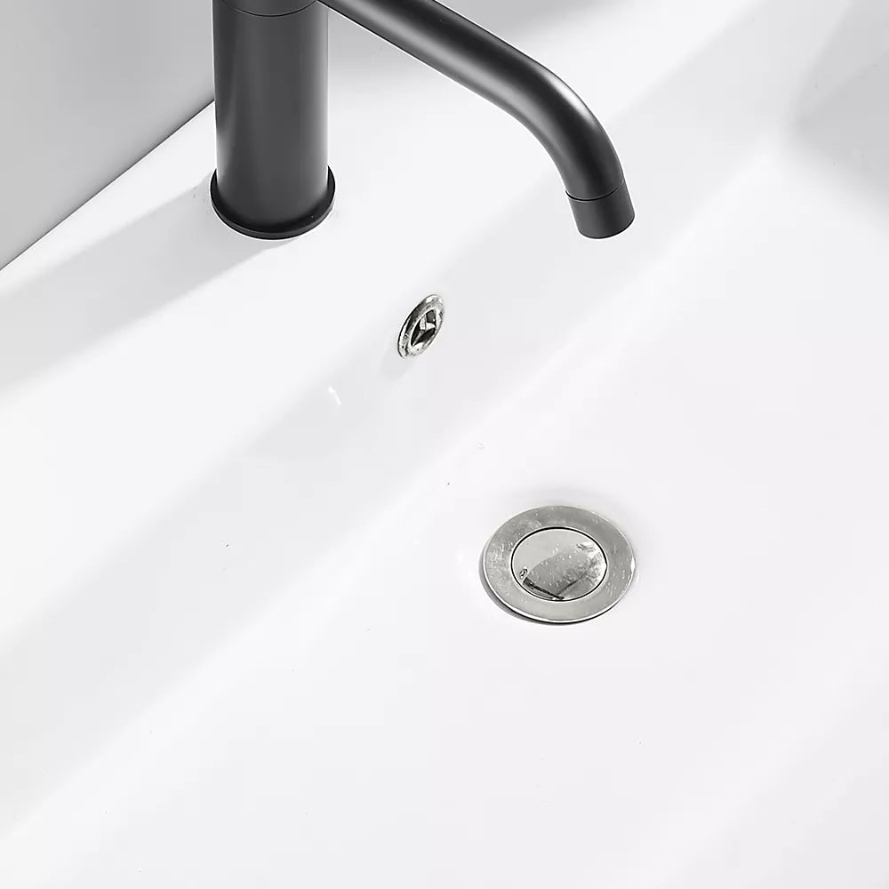 32MM SOLID BRASS BASIN POP UP WASTE WITH OVERFLOW - CHROME - The Tile Collection™