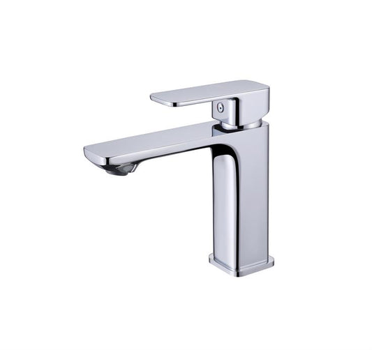 SQUARE BASIN MIXER MD - CHROME