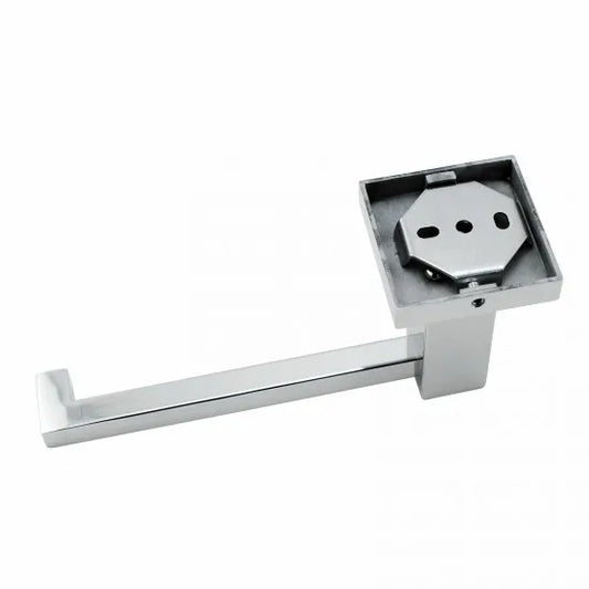 FUSION SQUARE TOILET ROLL HOLDER - CHROME