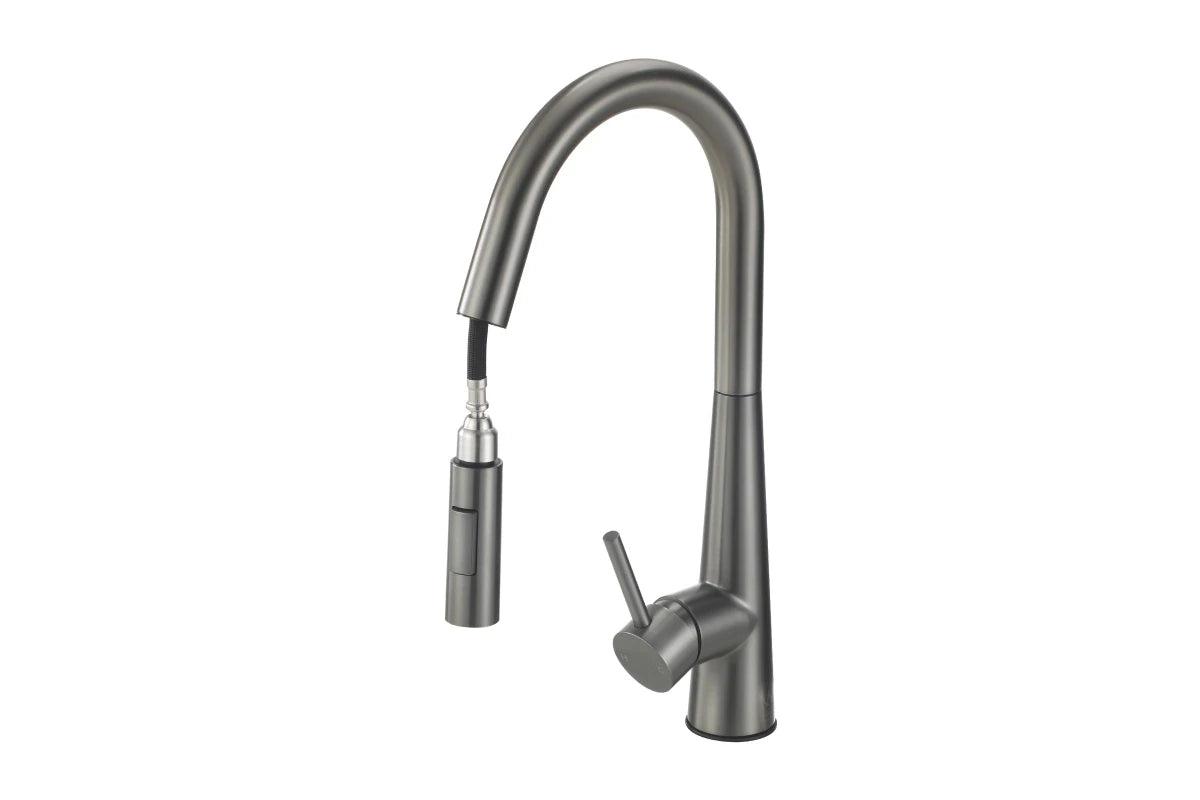 ROMA GOOSENECK PULLOUT KITCHEN SINK MIXER | 5 COLOURS - The Tile Collection™