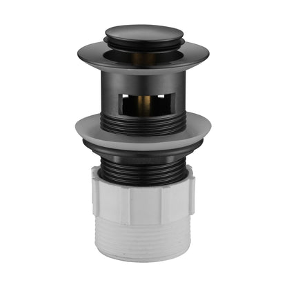 MODERN NATIONAL POP-UP WASTE 32MM WITH OVERFLOW - 8 FINISHES