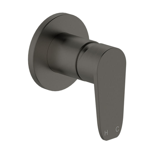 ELEMENTI SAVON SHOWER MIXER - GUN METAL - The Tile Collection™