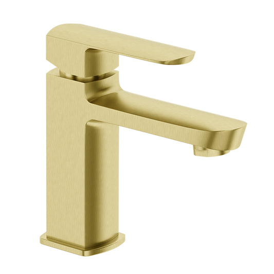 ELEMENTI ION BASIN MIXER - BRUSHED BRASS (MULTI PRESSURE) - The Tile Collection™