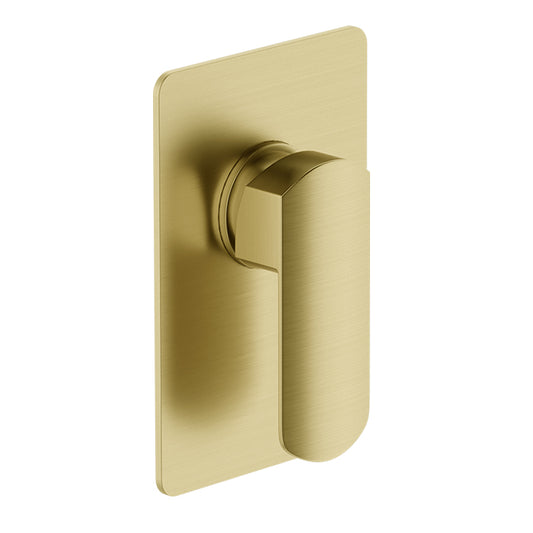 ELEMENTI ION MAINS PRESSURE SHOWER MIXER - BRUSHED BRASS - The Tile Collection™