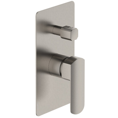 ELEMENTI ION DIVERTER MIXER - BRUSHED NICKEL - The Tile Collection™