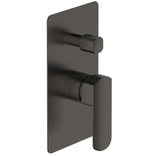 ELEMENTI ION DIVERTER MIXER - GUN METAL - The Tile Collection™