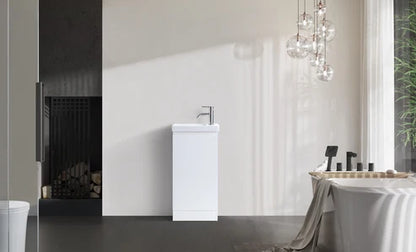 RS40 400MM FLOORSTANDING VANITY |WHITE WITH TOP