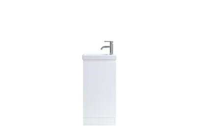 RS40 400MM FLOORSTANDING VANITY |WHITE WITH TOP