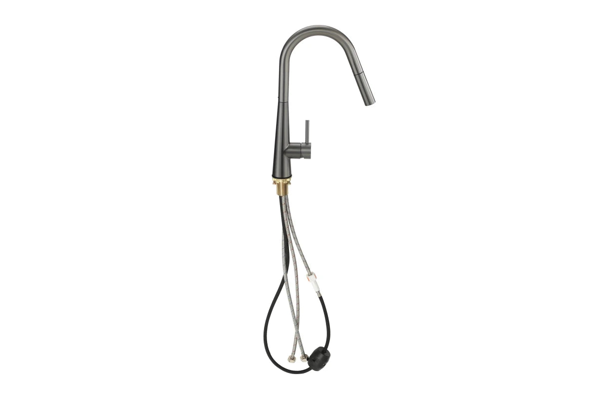 ROMA GOOSENECK PULLOUT KITCHEN SINK MIXER | 5 COLOURS - The Tile Collection™