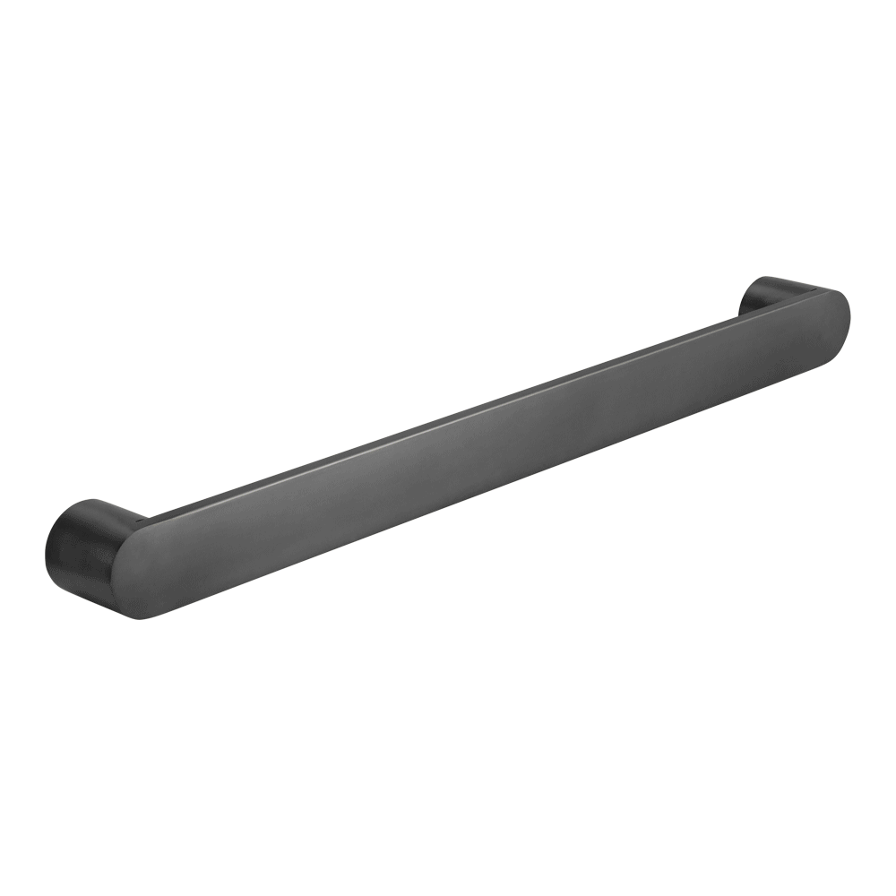 12V ROUND HORIZONTAL SINGLE HEATED TOWEL BAR | 600MM | 5 COLOURS | DN