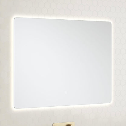 750X700MM RECTANGULAR BACKLIT LED MIRROR WITH DEMISTER DN | TOUCH CONTROL | 3 COLOUR TEMPERATURES
