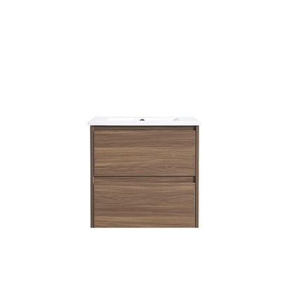 600MM WALL HUNG PLYWOOD VANITY | ROSEWOOD