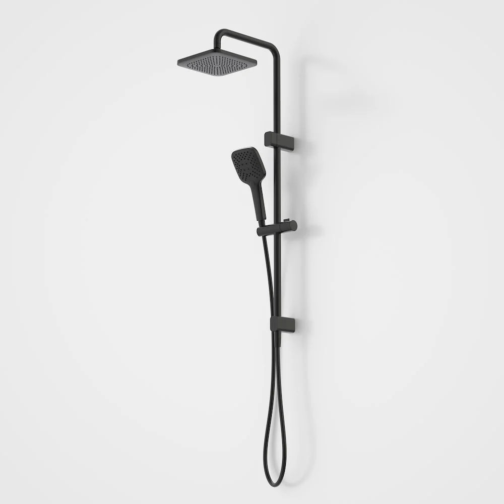Caroma Luna® Overhead Shower Rail NZ Satin Black