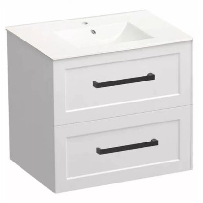 HAMPTON WALL HUNG VANITY | 900MM | SHAKER STYLE | PLYWOOD - The Tile Collection™