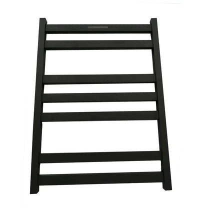 7 BAR SQUARE HEATED TOWEL RAIL HTR 800H*500W*120D- MATTE BLACK