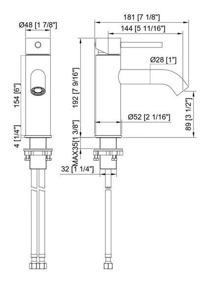 ZEPHYR ROUND BASIN MIXER- CHROME