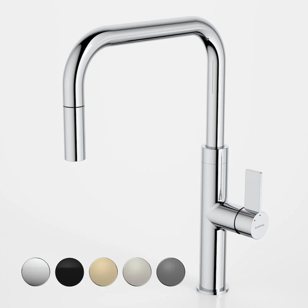Caroma Urbane® II Pull Out Sink Mixer - Lead Free Range | 5 Finishes