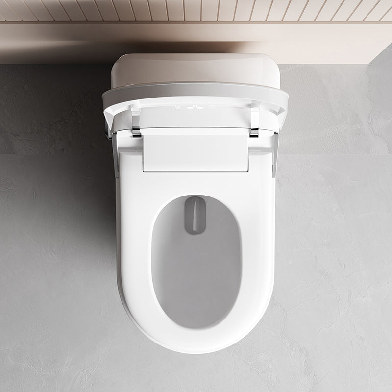 Iris Intelligent Smart Toilet NZ | One-Piece Bidet Toilet with Auto Flip Lid, Heated Seat, Warm Air Dryer & Night Light – White